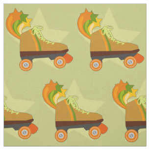 Groovy Roller Schaats Stof