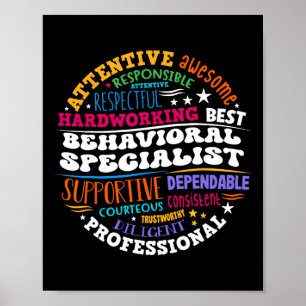 Groovy RTI Behavioral Specialist Response Interven Poster