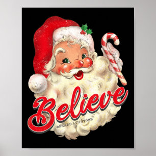 Groovy Santa Claus Merry Mannen Wom Poster
