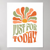 Groovy Script voor vandaag Motivatie Poster (Voorkant)