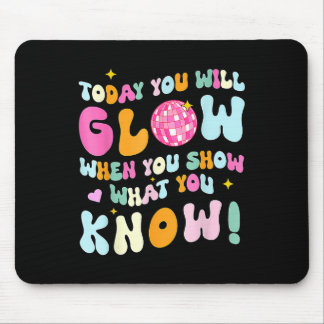 Groovy Show Wat je weet Test Testing Day Teacher Muismat