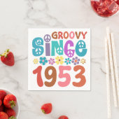 Groovy sinds 1953 70e verjaardag servet (Insitu)