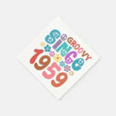 Groovy sinds 1959 servet (Hoek)