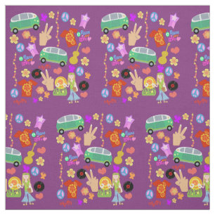 Groovy Sixties Mega Pattern Stof