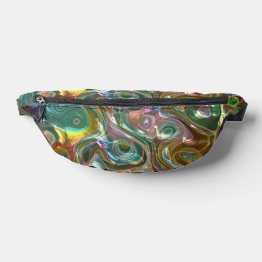 Groovy Sixties Psychedelic Fanny Pack Heuptasje (Liggend)