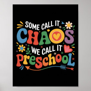 Groovy sommigen noemen het chaos wij noemen het vo poster