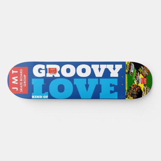 GROOVY SOORT LIEFDE 8 1/4 "Skateboard Deck Skateboard (Horizontaal)