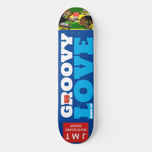 GROOVY SOORT LIEFDE 8 1/4 "Skateboard Deck Skateboard (Voorkant)