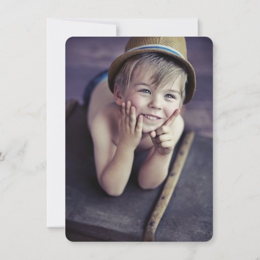 Groovy Space Aliens Kinder Boy Birthday Party nodi Kaart (Achterkant)