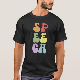 Groovy Speech Language Patholoog SLP Premium T-shirt