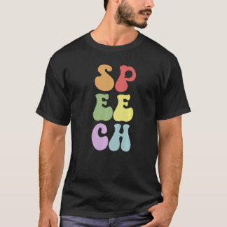Groovy Speech Language Patholoog SLP Premium T-shirt