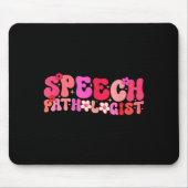 Groovy Speech Pathologist Speech Language Therapy  Muismat (Voorkant)