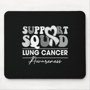 Groovy Support Squad White Ribbon Longkanker Award Muismat