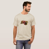 Groovy Surfer Retro Surf Grafisch T-shirt (Voorkant volledig)