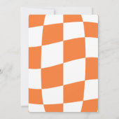 Groovy Sweet 16 verjaardagsfeestje Kaart (Achterkant)