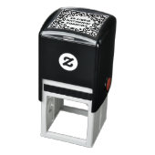 Groovy Swirls Ex Libris Self-Inking Book Stamp Zelfinktende Stempel (Product)