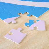 Groovy Swirls uitdagend Jigzaag Puzzle Legpuzzel (Zijkant)