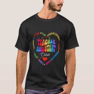 Groovy TA Ondersteunend Personeel Terug naar Schoo T-shirt