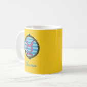 Groovy Taurus Custom Koffiemok (Voorkant links)