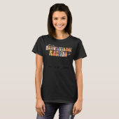 Groovy Teacher Music Literacy Matters I Like To Ea T-shirt (Voorkant volledig)