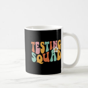 Groovy Testing Squad Test Dag Motivatie Leraar Koffiemok
