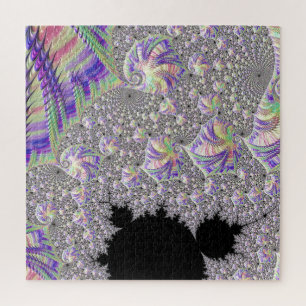 Groovy Trippy Funky Psychedelic Fractal Art Legpuzzel