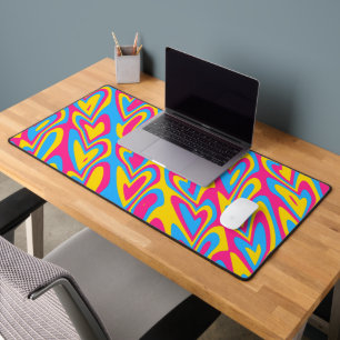 Groovy Trippy Squiggly Quirky Panseksuele Trots Bureaumat