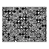 Groovy Trippy Truchet Tiles Rubberstempel (Afrduk)