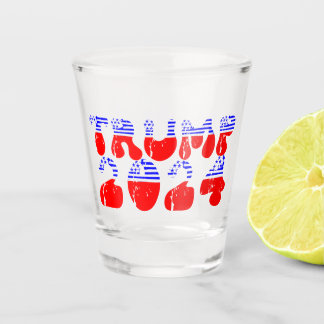 Groovy Trump 2024 Patriottisch Shot Glas