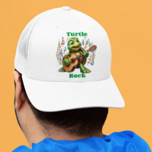 Groovy Turtle Jamming Out Trucker Pet