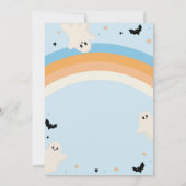 Groovy Two Spooky Boy 2e verjaardag Halloween Kaart (Achterkant)