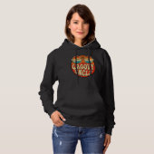 Groovy Uncle 70s Aesthetic Nostalgia 1970's Retro Hoodie (Voorkant volledig)