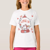 Groovy Valentijns Gum Ball T-shirt (Voorkant)
