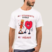 Groovy Valentijnsdag T-shirt voor docenten (Voorkant)