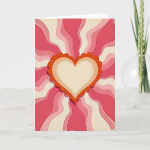 Groovy Valentijnskaart Kaart