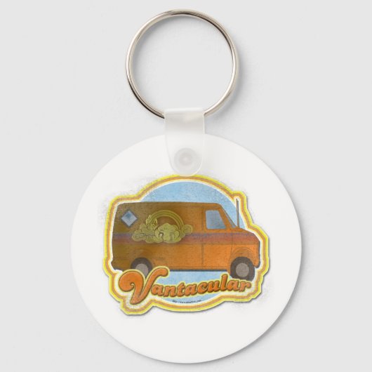 Groovy Vantacular Seventies Van Sleutelhanger (Voorkant)
