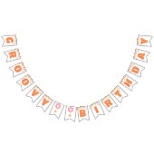 Groovy verjaardag Daisy Hippie verjaardag Vlaggetjes (Alle)