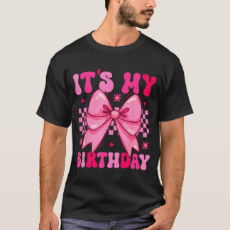 Groovy Verjaardag Meisjes Vrouwen Ns Coquette Stri T-shirt