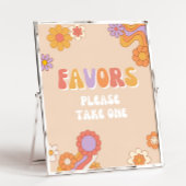 Groovy verjaardagsfeestje gunsten teken