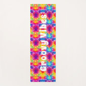 Groovy Vibes Tie Dye Yogamat (Voorkant)