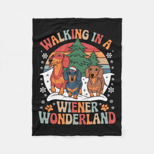 Groovy wandelen in een Wiener Wonderland Tor Fleece Deken