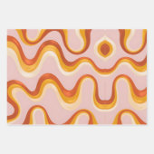 Groovy Wave Inpakpapier Vel (Voorkant 3)