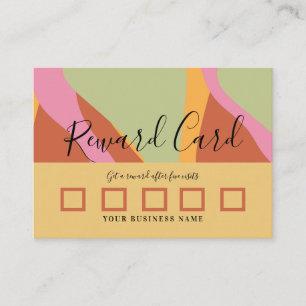 Groovy Waves Rewards Loyalty Zakelijk Contactkaartje