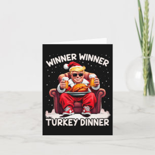 Groovy Xmas Trump Winnaar Turkije Diner dan Kaart
