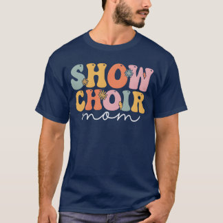 Groovy zanger zingende koorvrienden t-shirt
