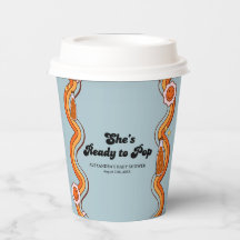 Groovy Ze is klaar om retro stoffige blauwe te pop