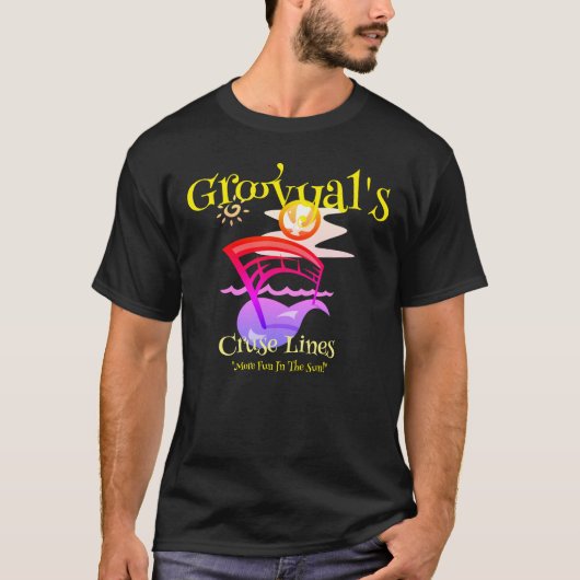 Groovyal Cruse Lines T-shirt (Voorkant)