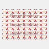 Gros Anniversaire, Enveloppement de papier feuille (Devant 3)