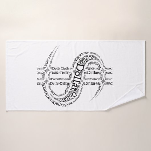 Gros argent (Serviette de bain)