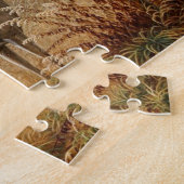 Gros Buck Deer Showdown Sur La Ferme Jigsaw Puzzle (Côté)